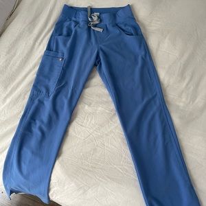 Figs scrub bottoms XS Ceil blue
